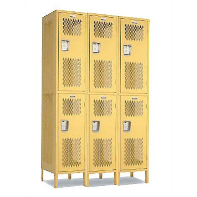 Penco Invincible II Lockers- Triple Tier- 3- Section (Unassembled)