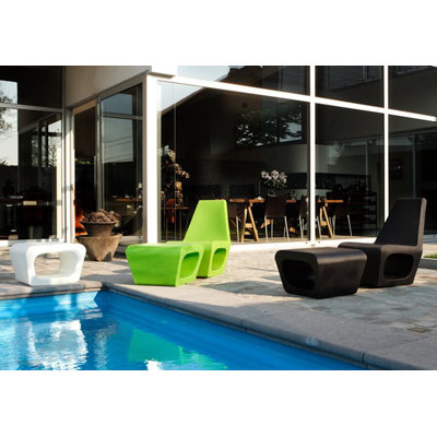 Quinze & Milan Jellyfish Rocking Side Chair and Ottoman