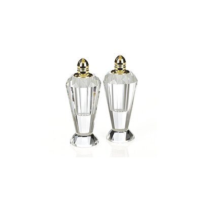 Badash Crystal Salt And Pepper Shaker Set & Reviews | Wayfair