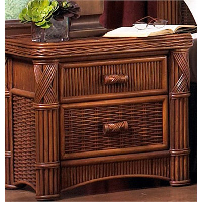 Barbados 2 Drawer Nightstand by ElanaMar Designs -image