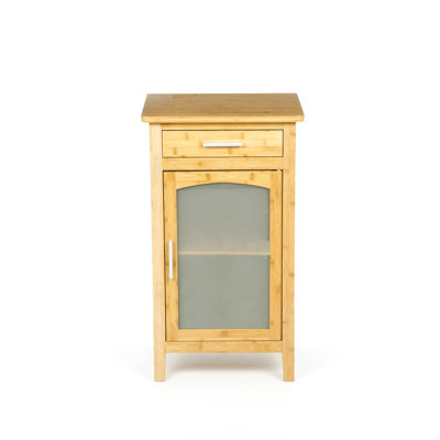 TMS Bamboo Linen Floor Cabinet in Natural