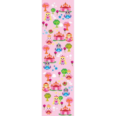 WallCandy Arts French Bull Princess Wallpaper