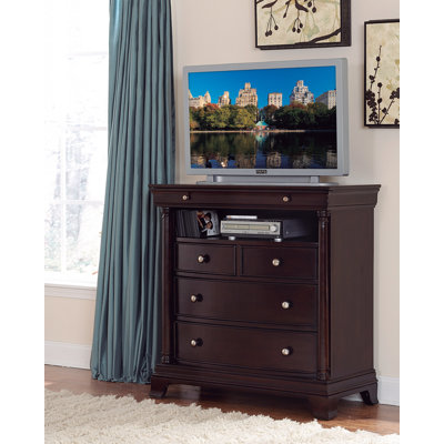 Inglewood 4 Drawer Media Chest by Woodbridge Home Designs -image