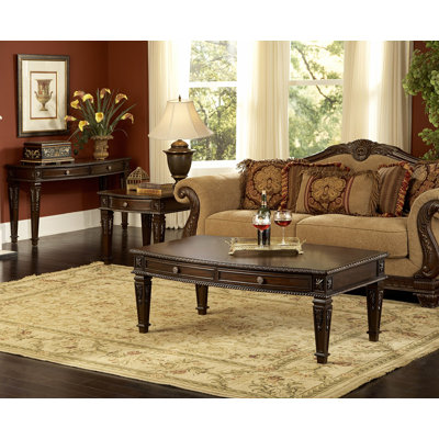 Woodbridge Home Designs Palace Coffee Table Set