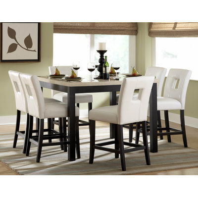 Woodbridge Home Designs Archstone 7 Piece Counter Height Dining Set