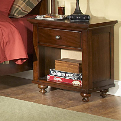 Aris 1 Drawer Nightstand by Woodbridge Home Designs -image