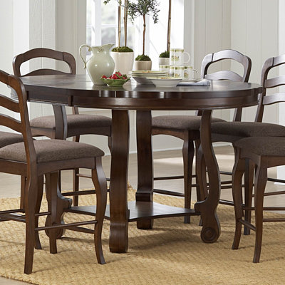 Woodbridge Home Designs Arlington 7 Piece Counter Height Dining Set