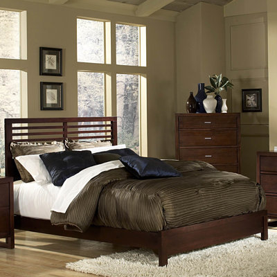 Paula II Slat Bed by Woodbridge Home Designs -image