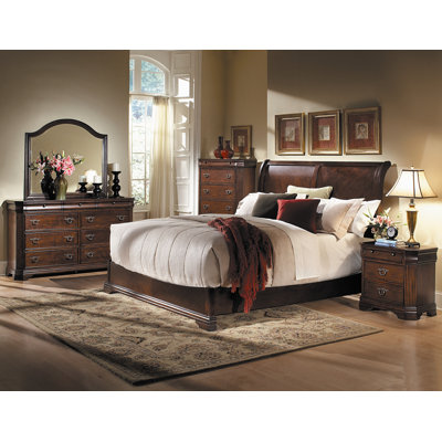 Karla Sleigh Bedroom Collection by Woodbridge Home Designs -image