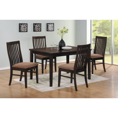 Woodbridge Home Designs Hale Slat Back Side Chair