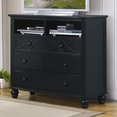 Sanibel 4 Drawer Media Dresser by Woodbridge Home Designs -image