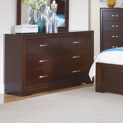 Hendrick 6 Drawer Dresser by Woodbridge Home Designs -image