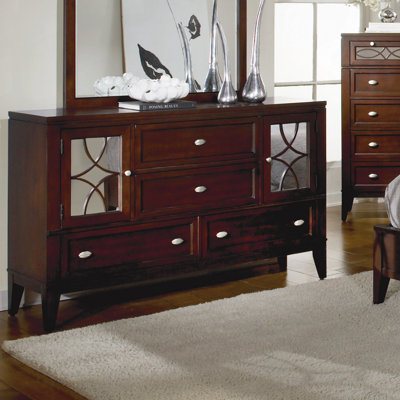 Simpson 4 Drawer Combo Dresser by Woodbridge Home Designs -image