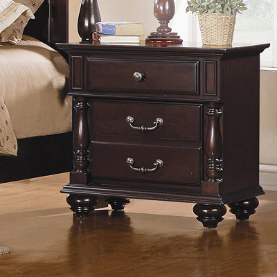 Townsford 3 Drawer Nightstand by Woodbridge Home Designs -image