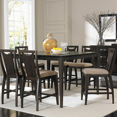 Woodbridge Home Designs Daytona 7 Piece Counter Height Dining Set