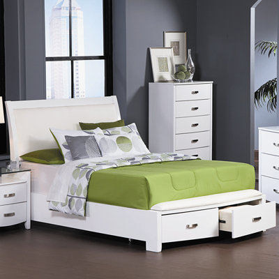 Lyric Storage Panel Bed by Woodbridge Home Designs -image
