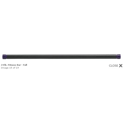 Body Solid Padded Weighted Bar in Dark Purple