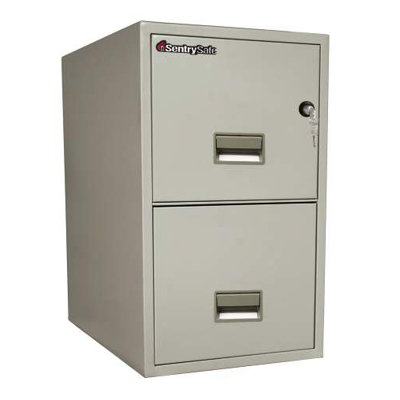 Sentry Safe 2 Drawer Vertical Letter Water Resistant File