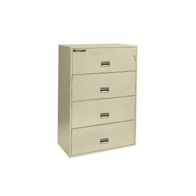Sentry Safe 1 Hr Fireproof Key Lock 4 Drawer Letter File Safe