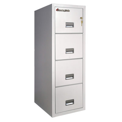 Sentry Safe 2 Hr Fireproof Key Lock 4 Drawer Letter File Safe