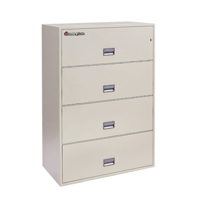 Sentry Safe 1 Hr Fireproof Key Lock  4 Drawer Letter File Safe