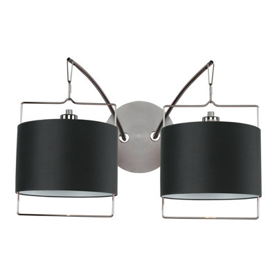 ET2 Passion  Wall Sconce in Satin Nickel/Polished Chrome