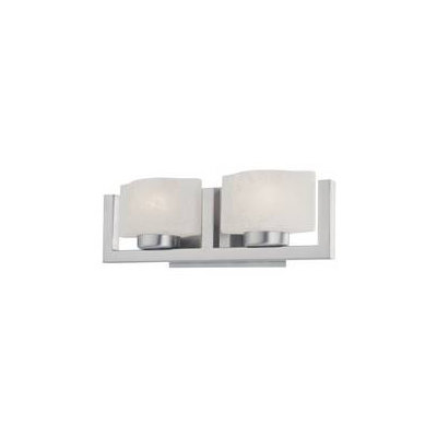 Dolan Designs Uptown  Vanity Light  in Satin Nickel