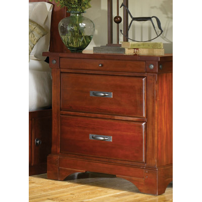 Kalispell 2 Drawer Nightstand by A-America -image