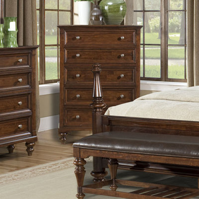 Reedsport 5 Drawer Chest by A-America -image