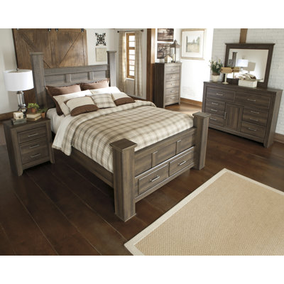 Juararo Four Poster Storage Bedroom Collection by Signature Design by Ashley -image