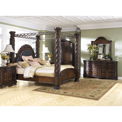 North Shore King / California King Four Poster Bedroom Collection by Signature Design by Ashley -image