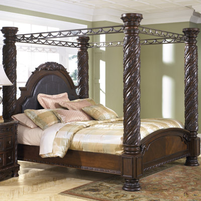 North Shore Four Poster Bed by Signature Design by Ashley -image