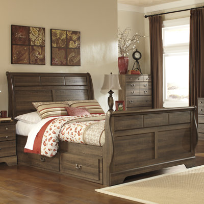 Click To Image : Allymore Sleigh Bed by Signature Design by Ashley Now