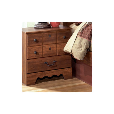 Oakridge 3 Drawer Nightstand by Signature Design by Ashley -image