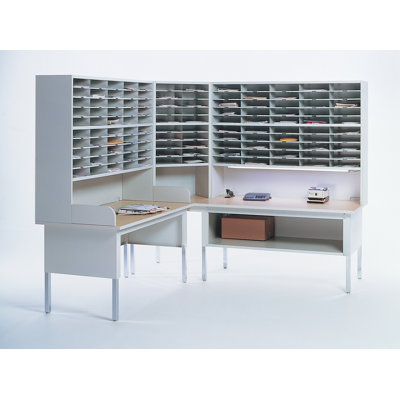 Mayline Group Mailflow-To-Go Corner Station
