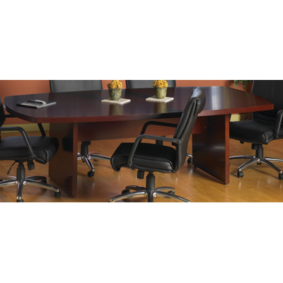 Mayline Group 12' Luminary Convex Conference Table