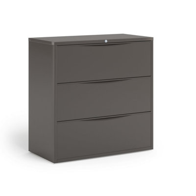 Mayline Group Three-Drawer Steel Lateral File