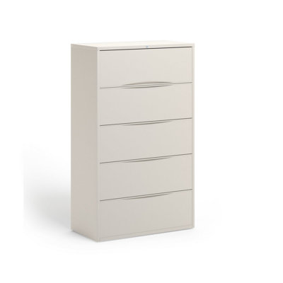 Mayline Group Five-Drawer Steel Lateral File