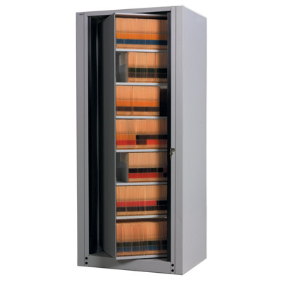 Mayline Group Upright Rollout 7-Tier Supports for use with the Mayline - URS7 - ARC Rotary File