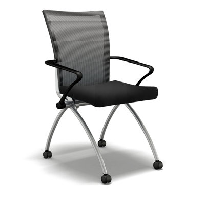 Mayline Group Reflections High Back Upholstered Chair (Set of 2)