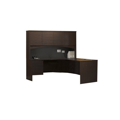 Mayline Group Brighton L-Shape Desk Office Suite