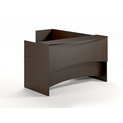Mayline Group Brighton L-Shape Desk Office Suite