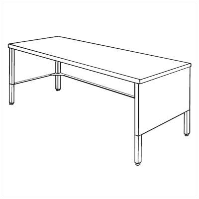 Mayline Group Mailflow Systems: Work Table