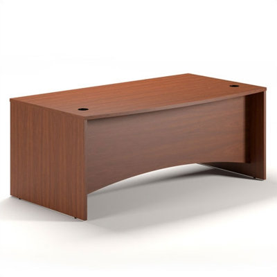 Mayline Group Brighton Bow Front Executive Desk