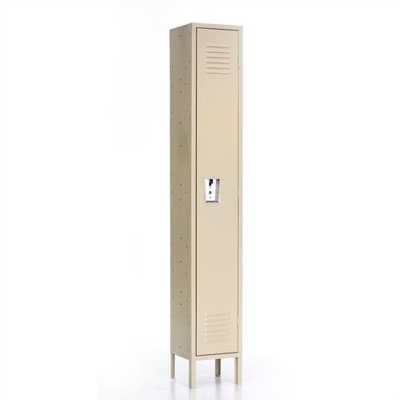 Republic Quick Ship: Standard Locker - Single Tier - 1 Section (Unassembled)