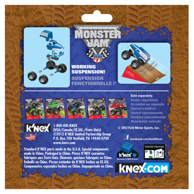 K'NEX Monster Jam Grave Digger Legend Building Set