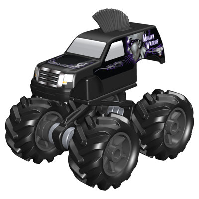 K'NEX Grave Digger Legend / Mohawk Warrior Micro Building Set