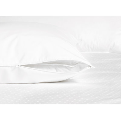 Serenity 360 Thread Count Cotton Sateen Zippered Pillow Protector