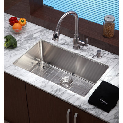 Kraus Stainless Steel 27.5" Bottom Grid for Kitchen Sink