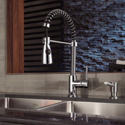 Kraus Single Handle Single Hole Kitchen Faucet